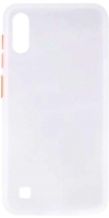 Чехол-накладка Case Acrylic для Galaxy A10 (белый) - 