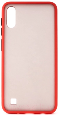 Чехол-накладка Case Acrylic для Galaxy A10 (красный)