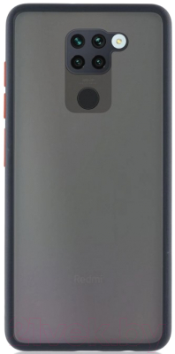 Чехол-накладка Case Acrylic для Redmi Note 9 (черный)