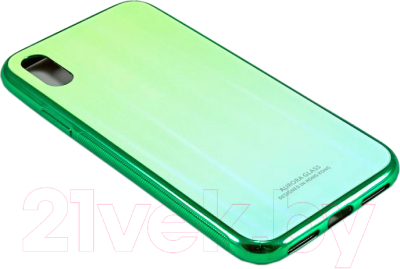 Чехол-накладка Case Aurora для iPhone 11 Pro Max (зеленый)