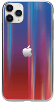 Чехол-накладка Case Aurora для iPhone 11 Pro Max (красный/синий) - 