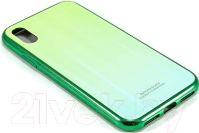 Чехол-накладка Case Aurora для iPhone 11 Pro (зеленый)