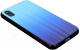 Чехол-накладка Case Aurora для iPhone XS Max (синий/черный) - 