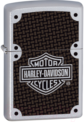 Зажигалка Zippo Harley-Davidson / 24025 (серебристый матовый)