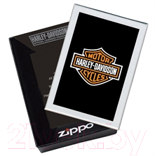 Зажигалка Zippo Harley-Davidson / 24025 (серебристый матовый)