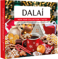 Чай пакетированный Dalai Новогодняя коллекция 7 вкусов / 12292 (60пак) - 