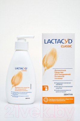 Мыло жидкое для интимной гигиены Lactacyd Classic (200мл)