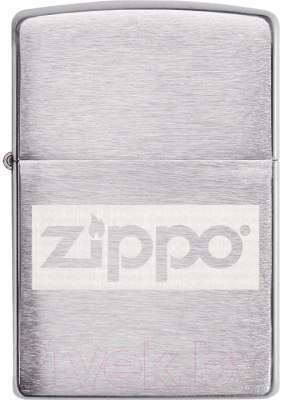 Зажигалка Zippo Brushed Chrome 49358+Фляга 89мл