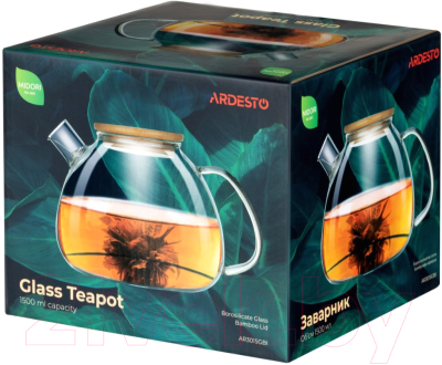 Заварочный чайник Ardesto Midori / AR3015GBI (1.5л)
