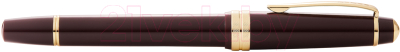 Ручка перьевая имиджевая Cross Bailey Light Polished White Resin and Gold Tone / AT0746-11FF (красный)