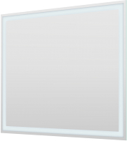 Зеркало Пекам Greta 80x70 / greta-80x70spcl (с подсветкой, сенсором на прикосновение, подогревом и часами) - 