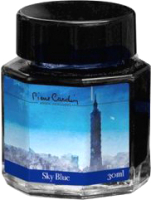 Чернила для перьевой ручки Pierre Cardin City Fantasy / PC332-S14 (30мл, синий небесный) - 