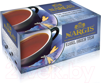 Чай пакетированный Nargis Earl Grey / 21461 (25пак )