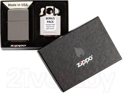 Зажигалка Zippo 29789+Блок для зажигалок