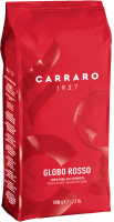 Кофе в зернах Carraro Globo Rosso 30% арабика, 70% робуста (1кг) - 