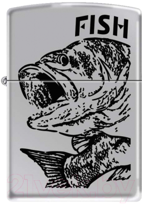 Зажигалка Zippo Fish - Big Mouth / 250