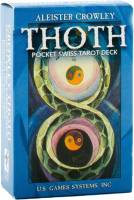 Гадальные карты U.S. Games Systems Aleister Crowley Thot Pocket Swiss / PMC78 -