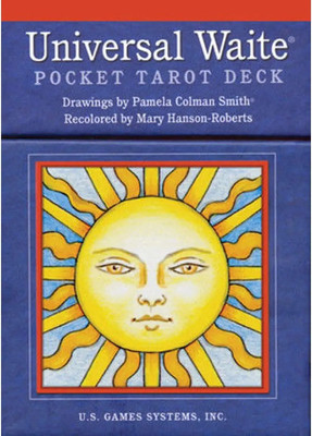Гадальные карты U.S. Games Systems Universal Waite Pocket Tarot Deck / PUW78 -