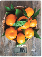 Кухонные весы Scarlett SC-KS57P69 (мандарин) - 