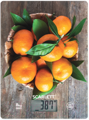 Кухонные весы Scarlett SC-KS57P69 (мандарин)