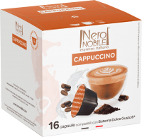 Кофе в капсулах Neronobile Cappuccino стандарт Dolce Gusto (16x9г) - 
