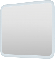 Зеркало Пекам Marta 80x70 / marta-80x70spcl (с подсветкой, сенсором на прикосновение, подогревом и часами) - 
