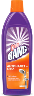 Чистящее средство для ванной комнаты Cillit Bang Мощное средство от налета и грязи (750мл)