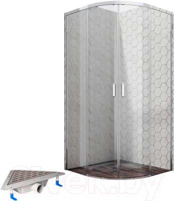 

Душевой уголок Ambassador, Set 100x100 / 11011102-ST10