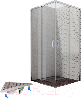 

Душевой уголок Ambassador, Set 100x100 / 11011105-ST10