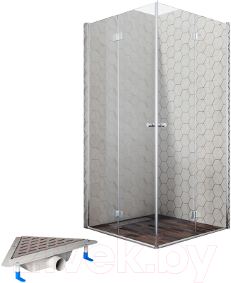 

Душевой уголок Ambassador, Set 100x100 / 12011110-ST10
