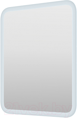 Зеркало Пекам Marta 80x90 / marta-80x90spcl (с подсветкой, сенсором на прикосновение, подогревом и часами)