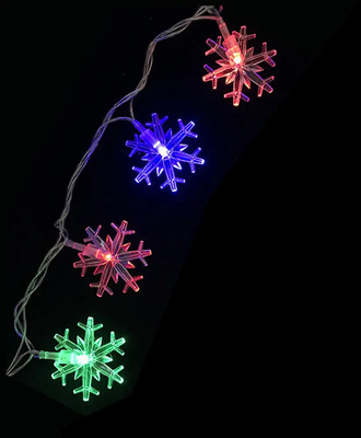 

Светодиодная гирлянда, Снежинки / 007868