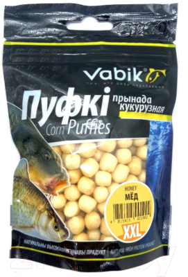 Прикормка рыболовная Vabik Corn Puffies XXL Мед / 6597