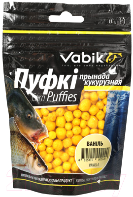 Прикормка рыболовная Vabik Corn Puffies Ваниль / 6615