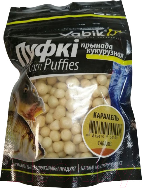 Прикормка рыболовная Vabik Corn Puffies Карамель / 6723