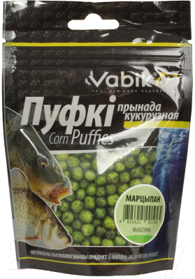 Прикормка рыболовная Vabik Corn Puffies Марципан / 6592