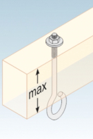 

Крюк качельный Domax, MHD 130 / 8856