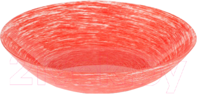 Тарелка столовая глубокая Luminarc Brush Mania Red P1383