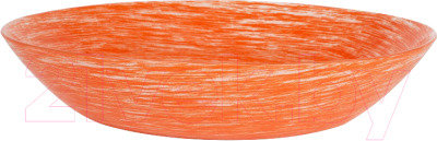 Тарелка столовая глубокая Luminarc Brush Mania Orange P1384