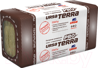 Минеральная вата Ursa Terra 34 PN Pro 10 1000-610-50