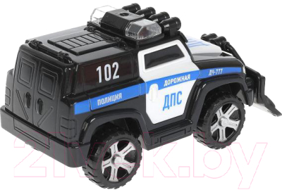 Автомобиль игрушечный Технопарк Полиция / 2884-15PLPOL-BK (черный)