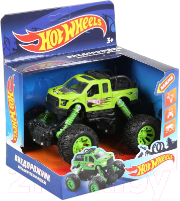 Автомобиль игрушечный Технопарк Hot Wheels Внедорожник / 1904C584-R