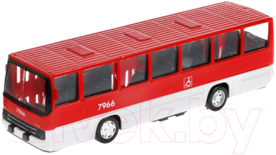 Автобус игрушечный Технопарк Рейсовый автобус / IKABUS-17-RDWH (красный)