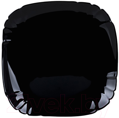 Тарелка столовая обеденная Luminarc Lotusia Black P7063