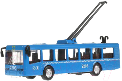 Троллейбус игрушечный Технопарк SB-16-65-WB(20-1)