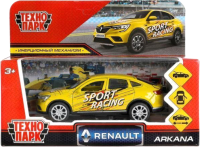 Автомобиль игрушечный Технопарк Renault Arkana Спорт / ARKANA-12SRT-YE (желтый) - 
