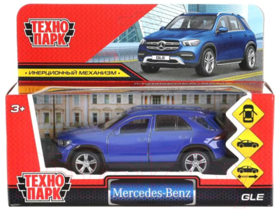 Автомобиль игрушечный Технопарк Mercedes-Benz GLE 22018 / GLE-12-BU (синий)
