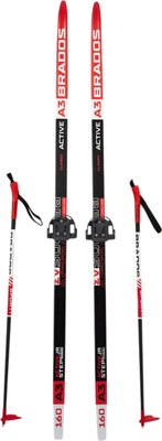 Комплект беговых лыж STC Snowmatic Step K3 (160/120) - 