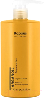 Маска для волос Kapous Arganoil увлажняющая с маслом арганы / 2772 (750мл)
