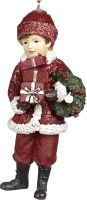 

Елочная игрушка Goodwill, Xmas 2020 Мальчик с подарками / MC 35004-2